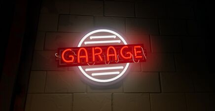 Neon Garage Sign