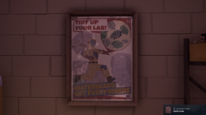 Tidy Up Lab Poster