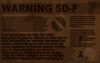 "Warning 5DF"