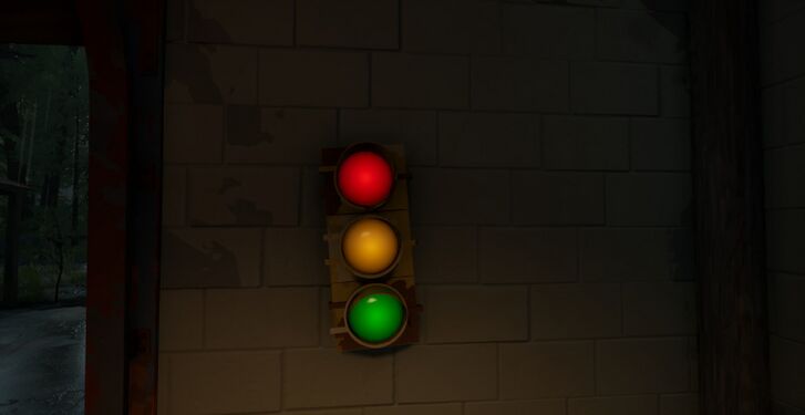 Mounted Stoplight