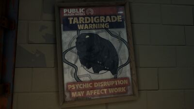 Tardigrade Warning Poster
