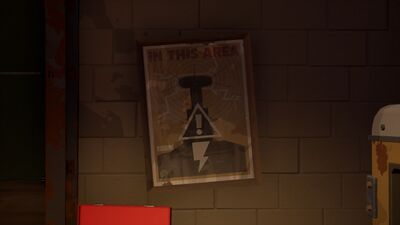 Electric Hazard Lab Poster